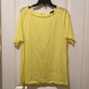 Talbots Yellow Top